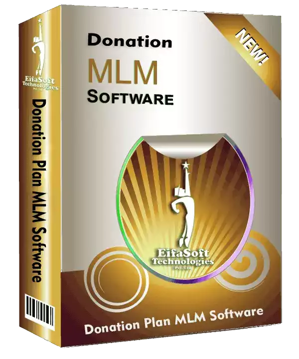 Donation Plan MLM Software Concept